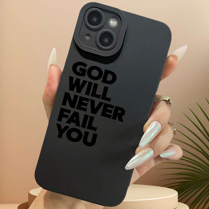 1Pc Black For iPhone 7 Plus 8 Plus Phone Case Phone Cover