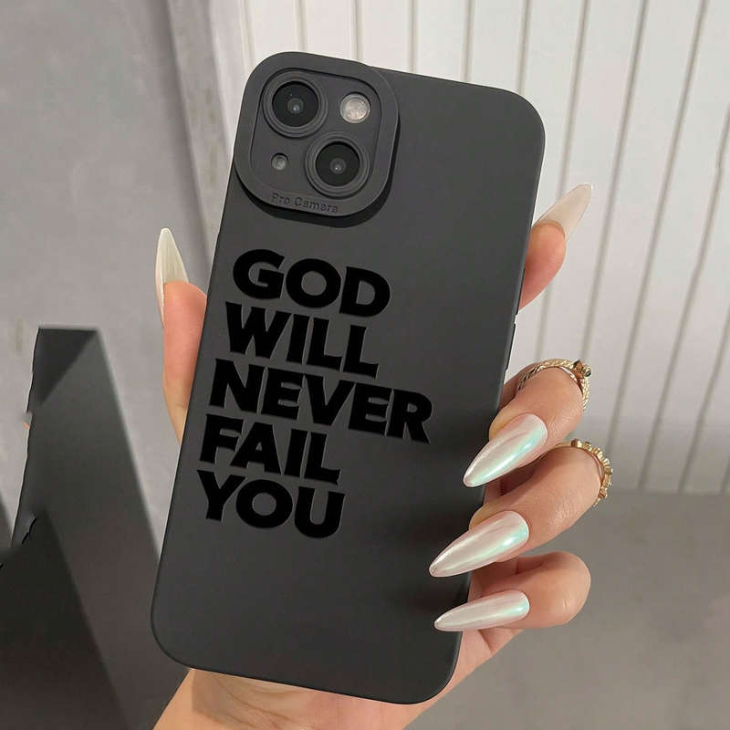 1Pc Black For iPhone 7 Plus 8 Plus Phone Case Phone Cover