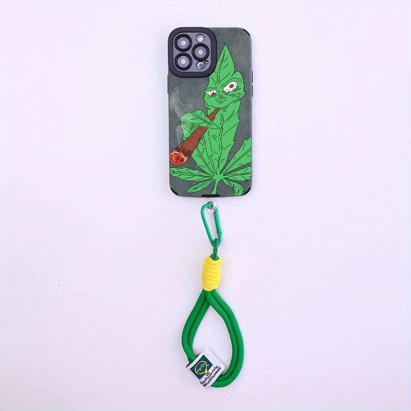 1Pc Mixed Color  For iPhone 11 Pro Leaves Smoke Pattern Phone Case