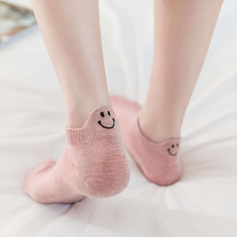 5 Pairs Set Mixed Colors One Size High Elastic Socks