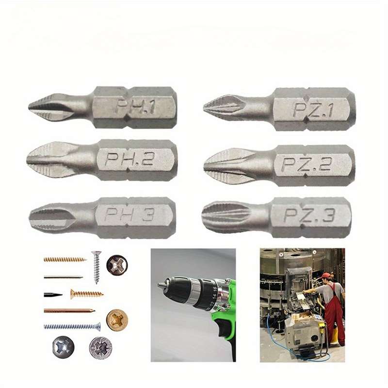 Screwdriver Bit Tool Set Quantity 6Pcs Set