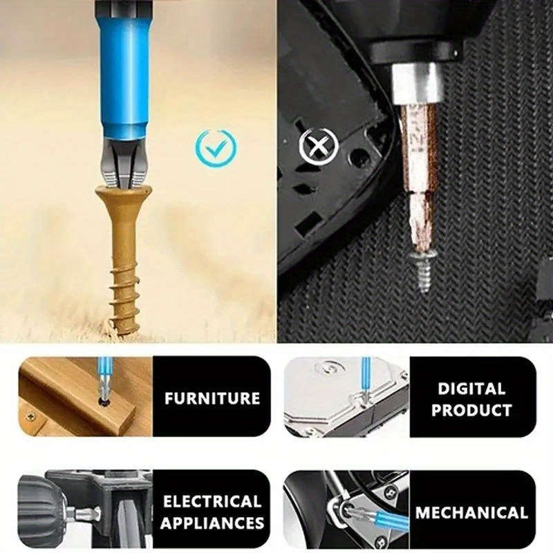 Screwdriver Bit Tool Set Quantity 6Pcs