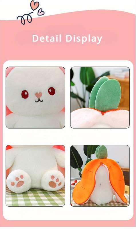 Toy Doll Color Strawberry Rabbit