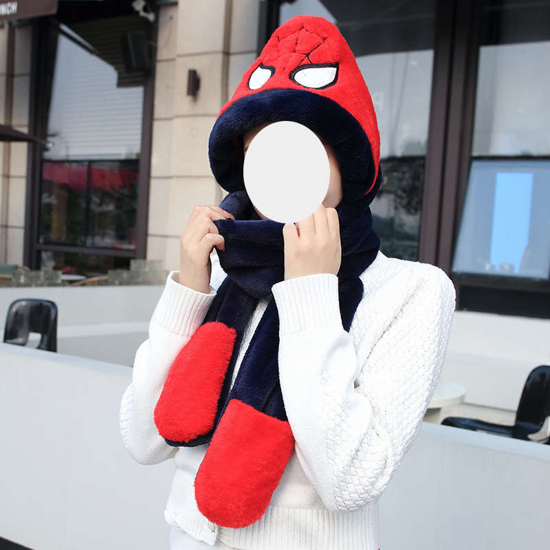 Winter Hat Items Red Hat & Red Scarf