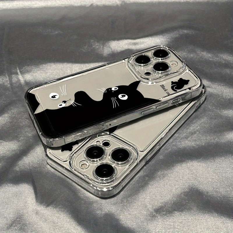1Pc Black For iPhone 16 Plus Phone Case Phone Cover