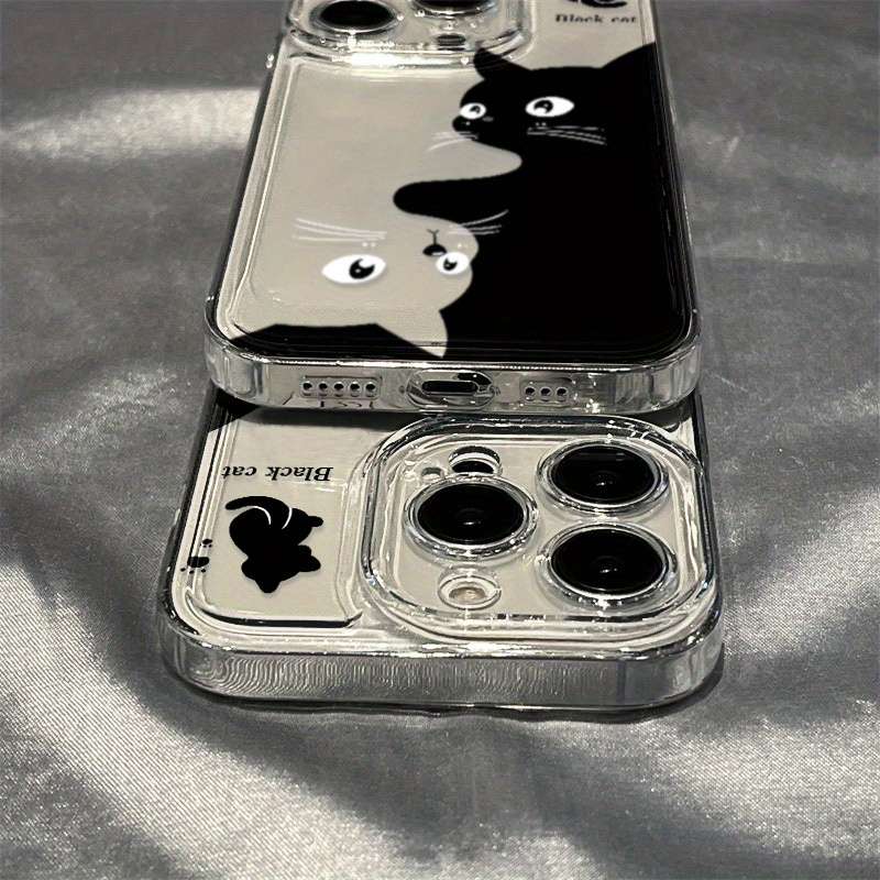 1Pc Black For iPhone 16 Plus Phone Case Phone Cover