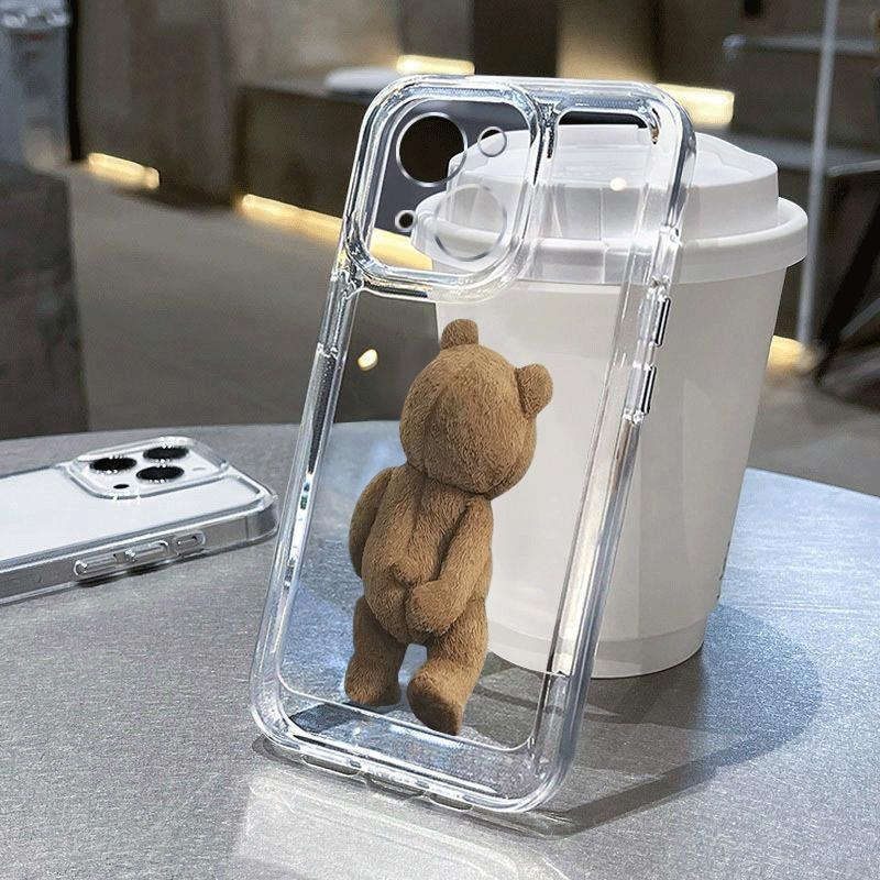 1Pc Transparent For iPhone 13 Pro Phone Case Phone Cover