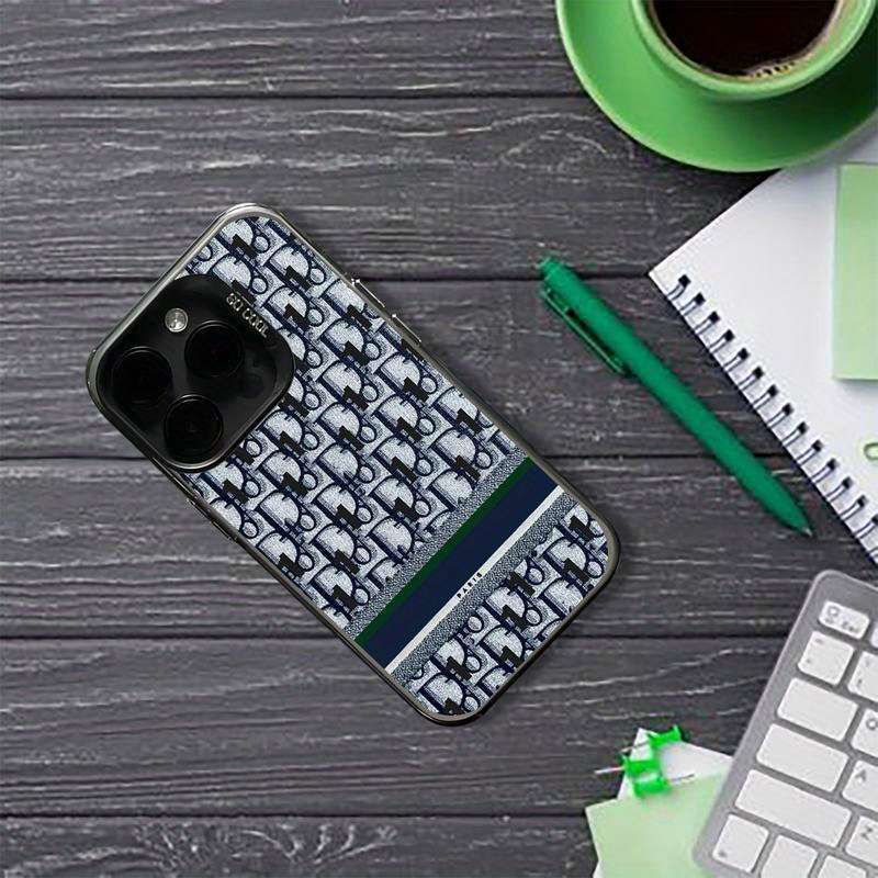 1Pc Mixed Color  For iPhone 13 Retro D1O Letters Phone Case