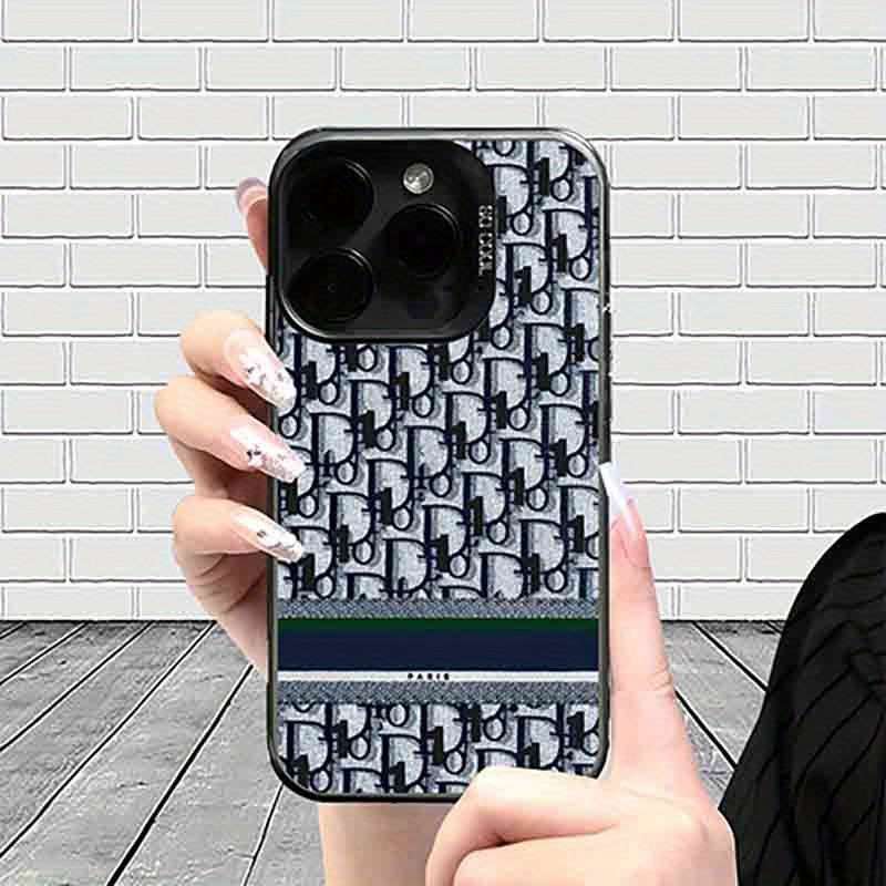 1Pc Mixed Color  For iPhone 13 Retro D1O Letters Phone Case