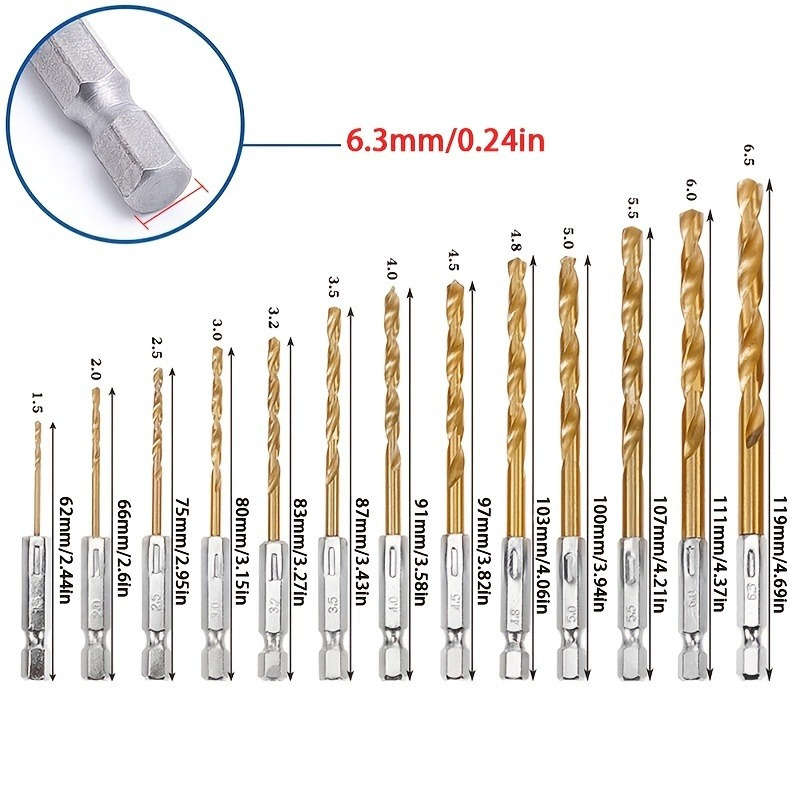 Screwdriver Bit Tool Set Items 13Pcs Set
