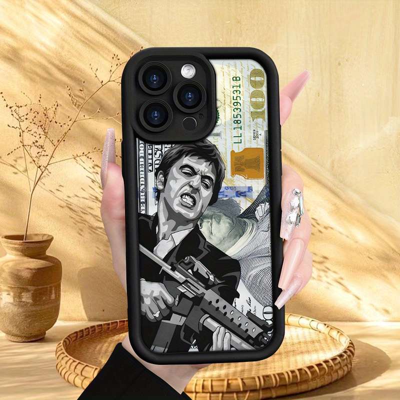 1Pc Black For iPhone 7 Plus 8 Plus Phone Case Phone Cover