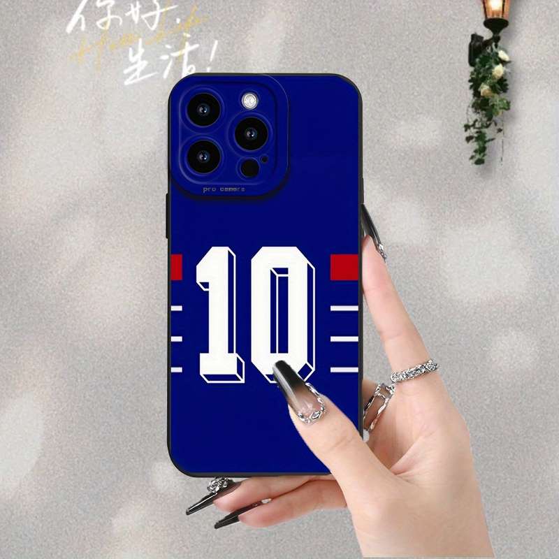 1Pc Black For iPhone 12 Mini Model 10 Design Phone Case