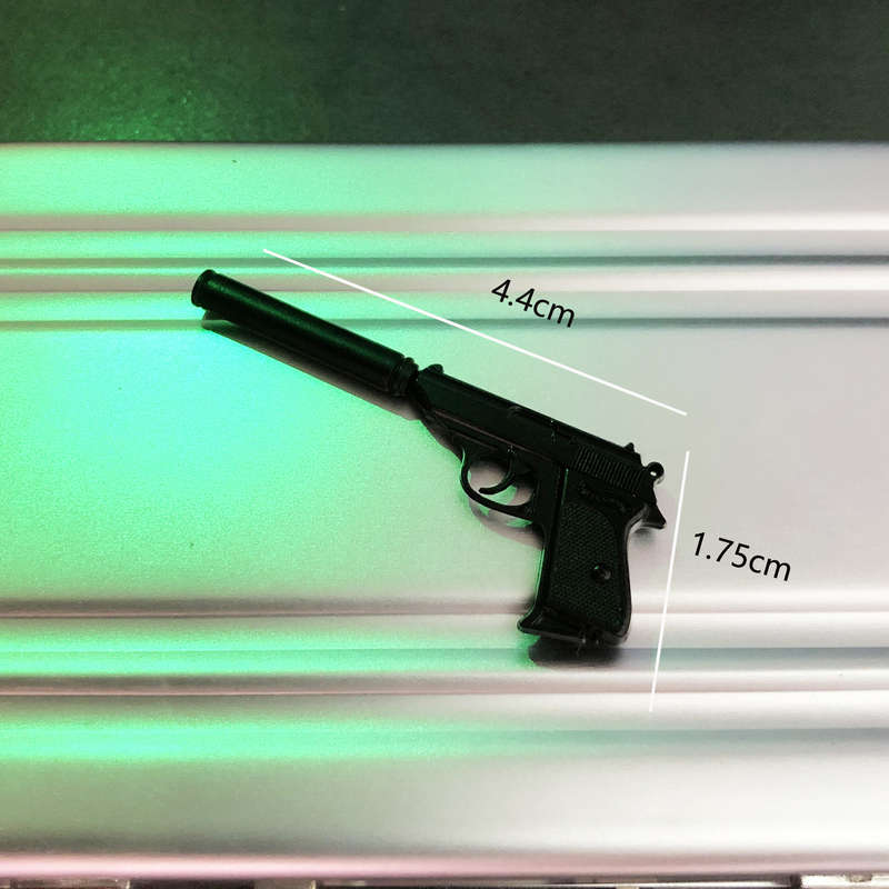Toy Guns Color Silenced Pistol 1