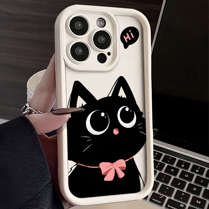 1Pc Black For iPhone 15 Plus Phone Case Phone Cover