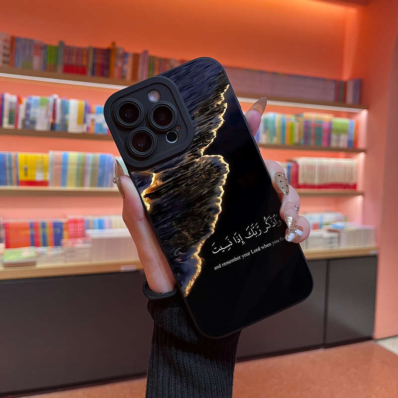 1Pc Black For iPhone 7 Plus 8 Plus Remember Your Phone Case