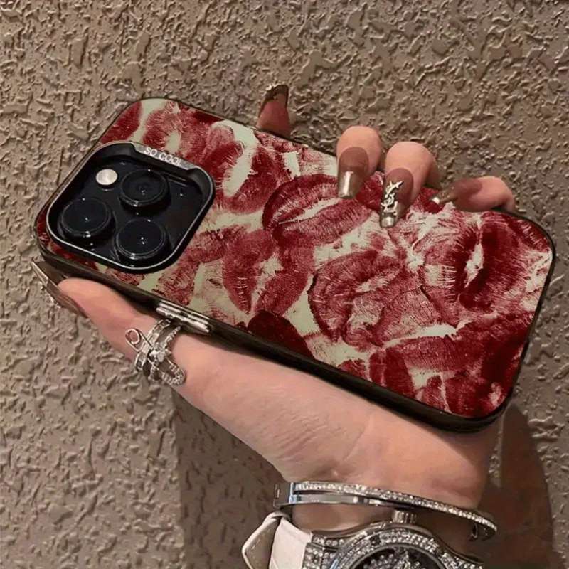 1Pc Black For iPhone 14 Phone Case Phone Cover