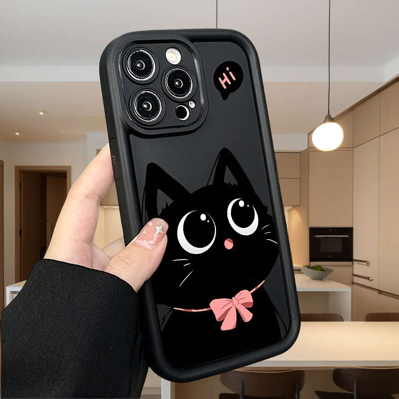 1Pc Black For iPhone 7 Plus 8 Plus Phone Case Phone Cover