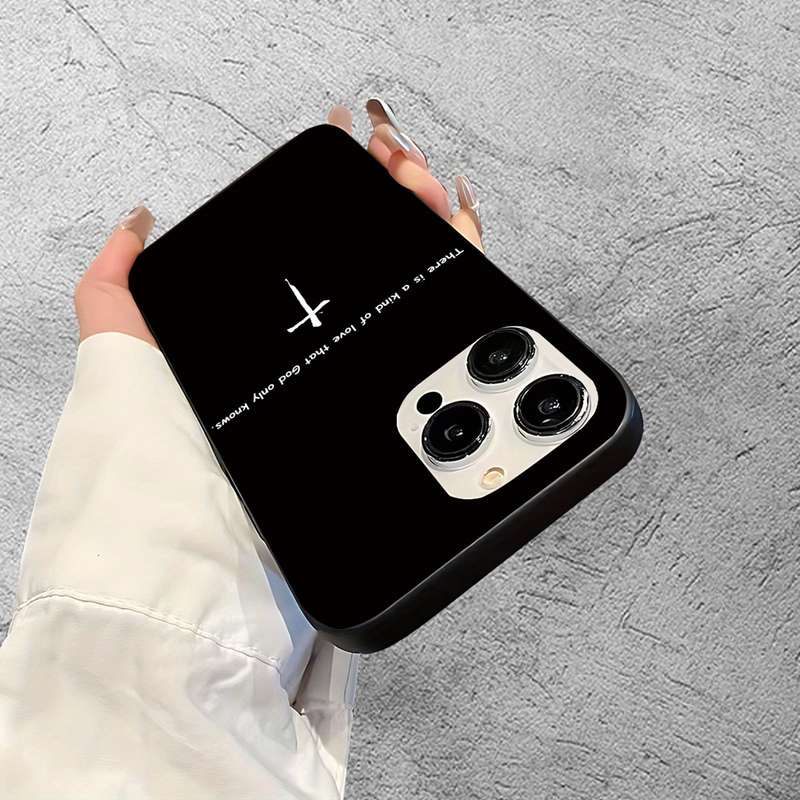 1Pc Black For iPhone 13 Mini Phone Case Phone Cover