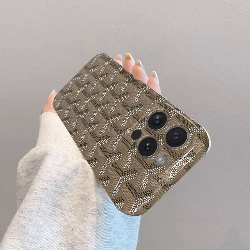 1Pc Mixed Color For iPhone 13 Mini Personality Checkered Phone Case