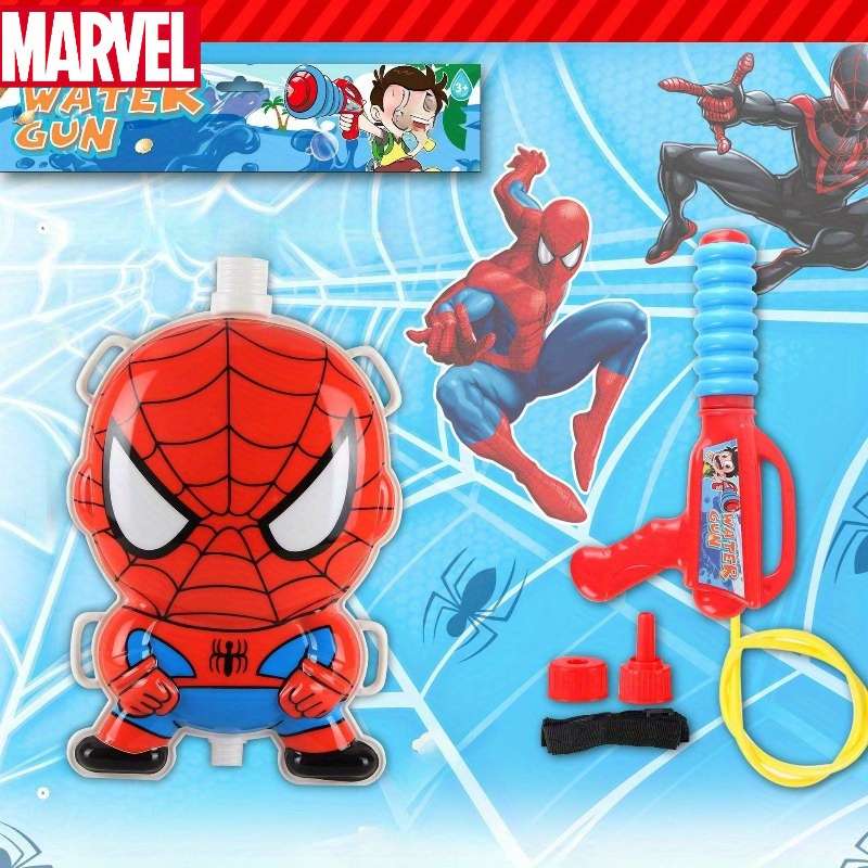 Toy Guns Color Spiderman Backpack Water Gun