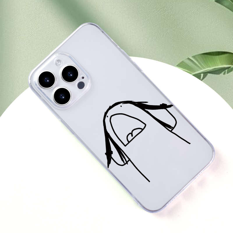 1Pc Transparent For iPhone 11 Pro Phone Case Phone Cover