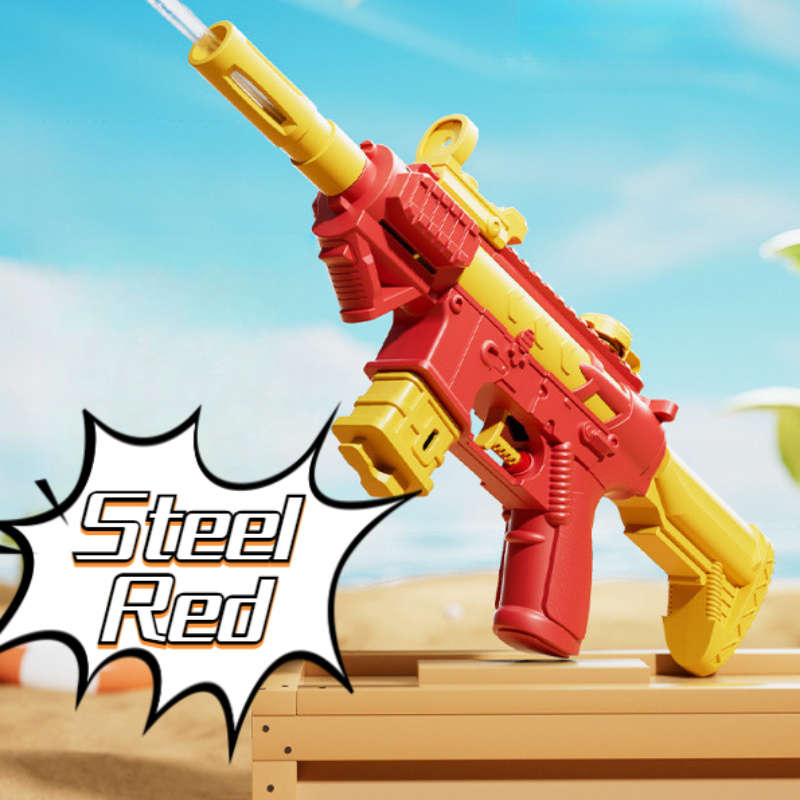 Toy Guns Color Red Add Yellow