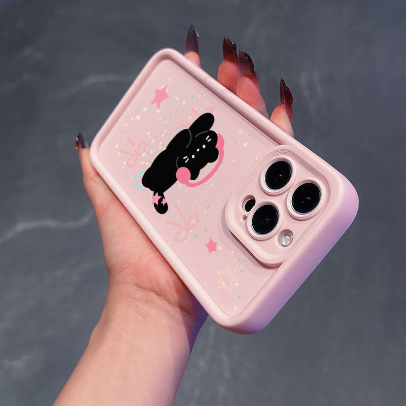 1Pc Pink Color For iPhone 7 Phone Case Phone Cover