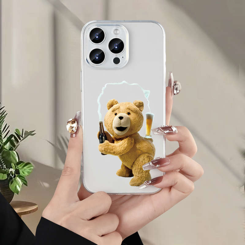 1Pc Transparent For iPhone 12 Mini Phone Case Phone Cover