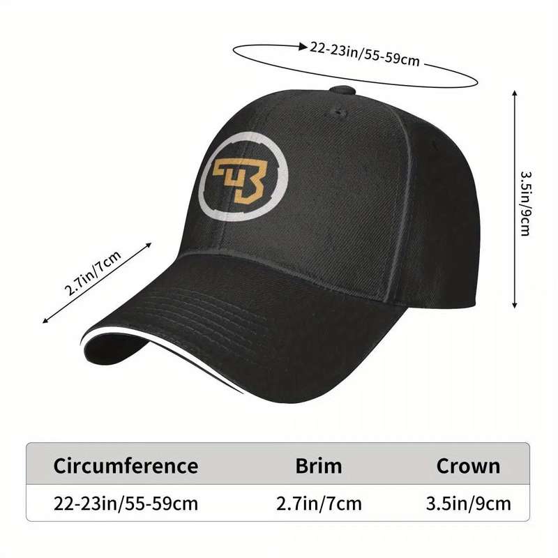1pc Stylish CZ Shadow 2 Baseball Cap for Men Women Lightweight Polyester Sun Protection H