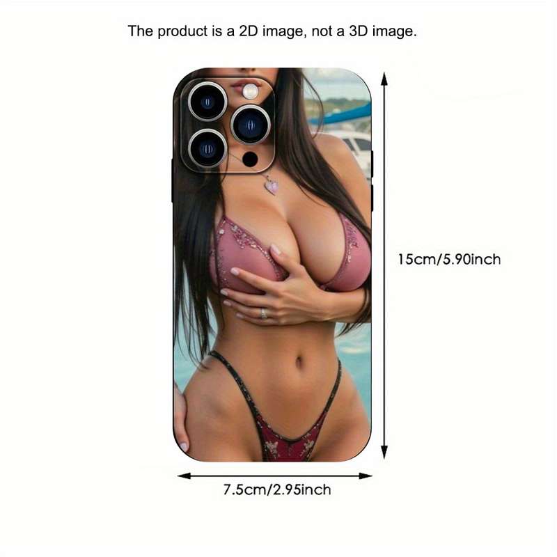 1Pc Black For iPhone 12 Phone Case Phone Cover