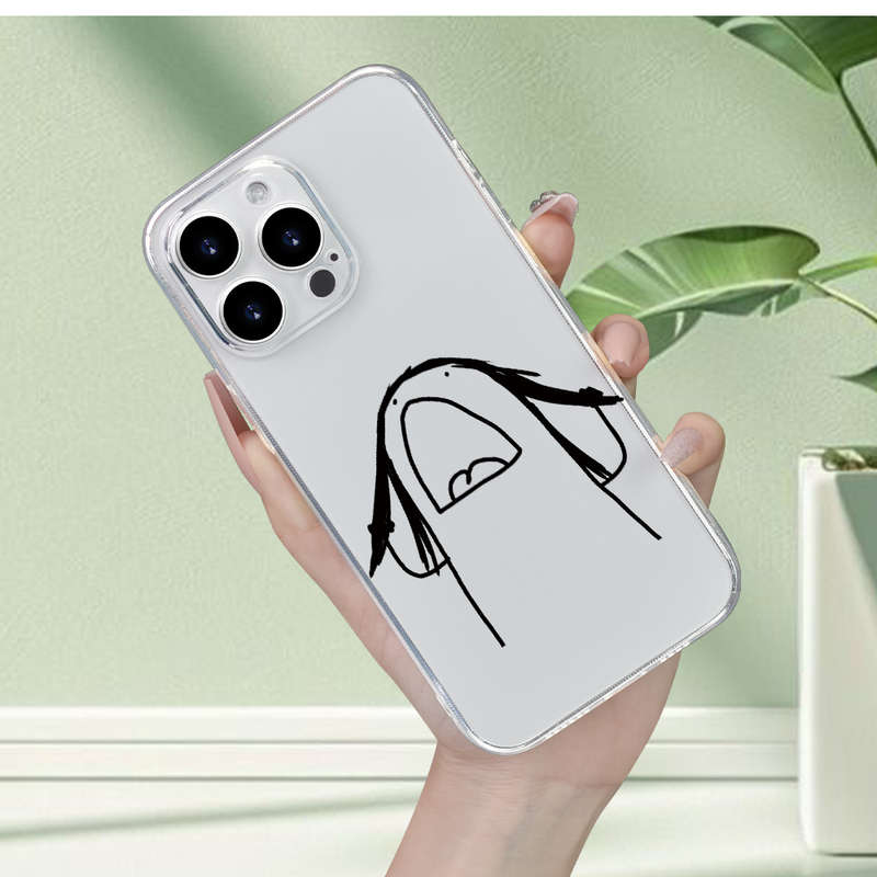 1Pc Transparent For iPhone 11 Pro Phone Case Phone Cover