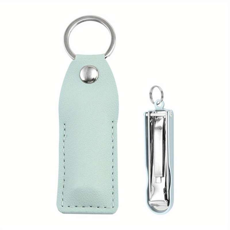 1pc Ultra-thin Portable Folding Nail Clipper Nail File Cutter Collapsible Fingernail Trimmer Cl