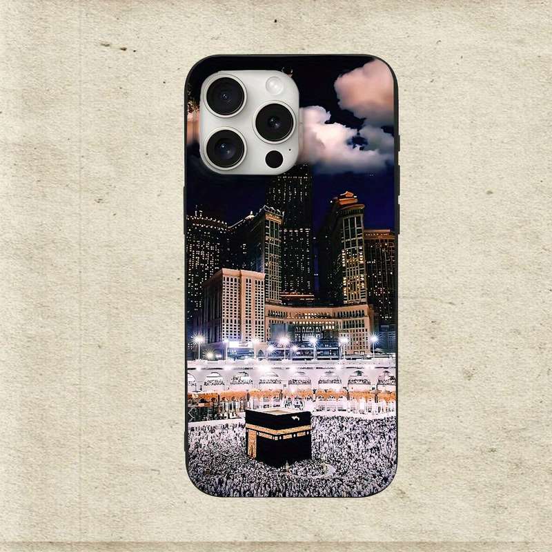1Pc Black For iPhone 12 Mini Stylish Design Phone Case