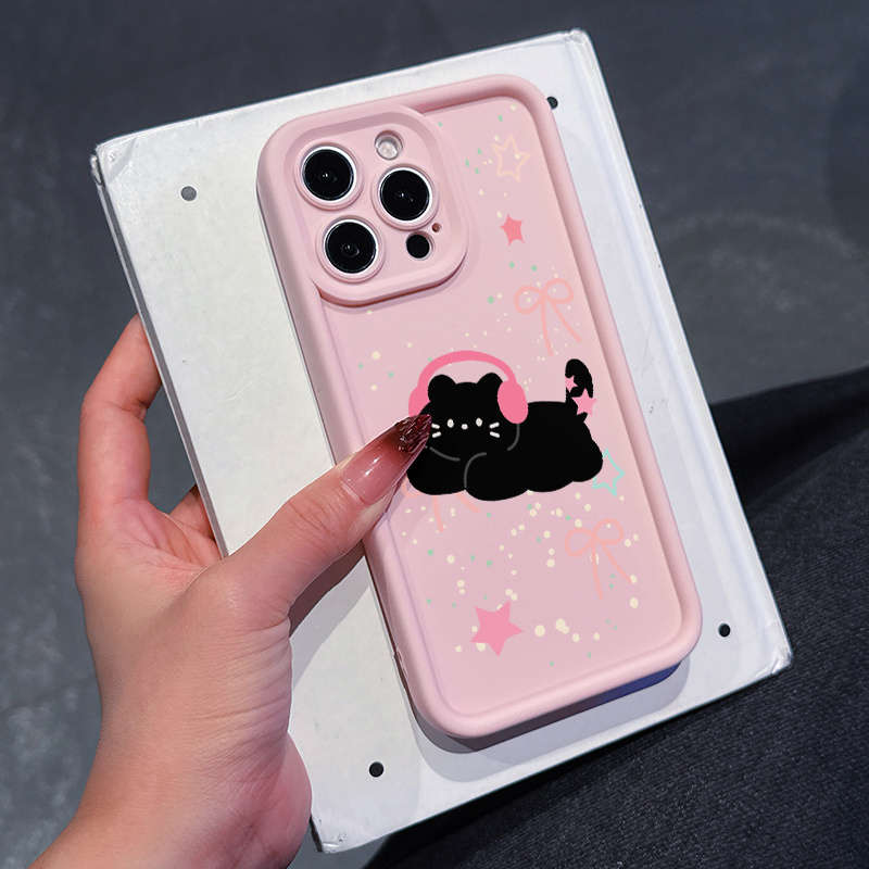 1Pc Pink Color For iPhone 7 Phone Case Phone Cover