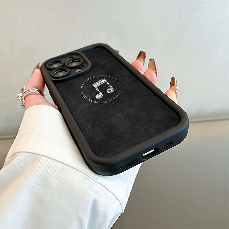 1Pc Mixed Color For iPhone 11 Pro Max Graffiti Musical Note Phone Case