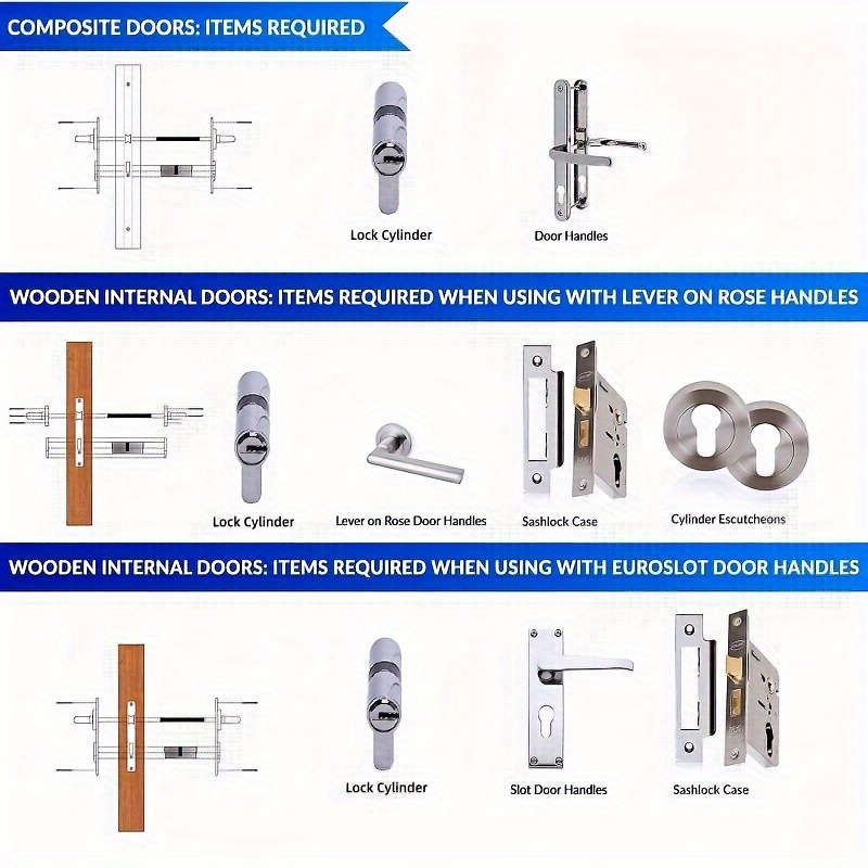 Lock Color Stainless Steel Color Size 1Pc
