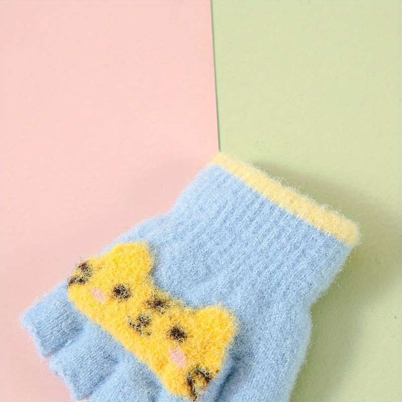 Winter Gloves Color Grey Size 1 To 4Y