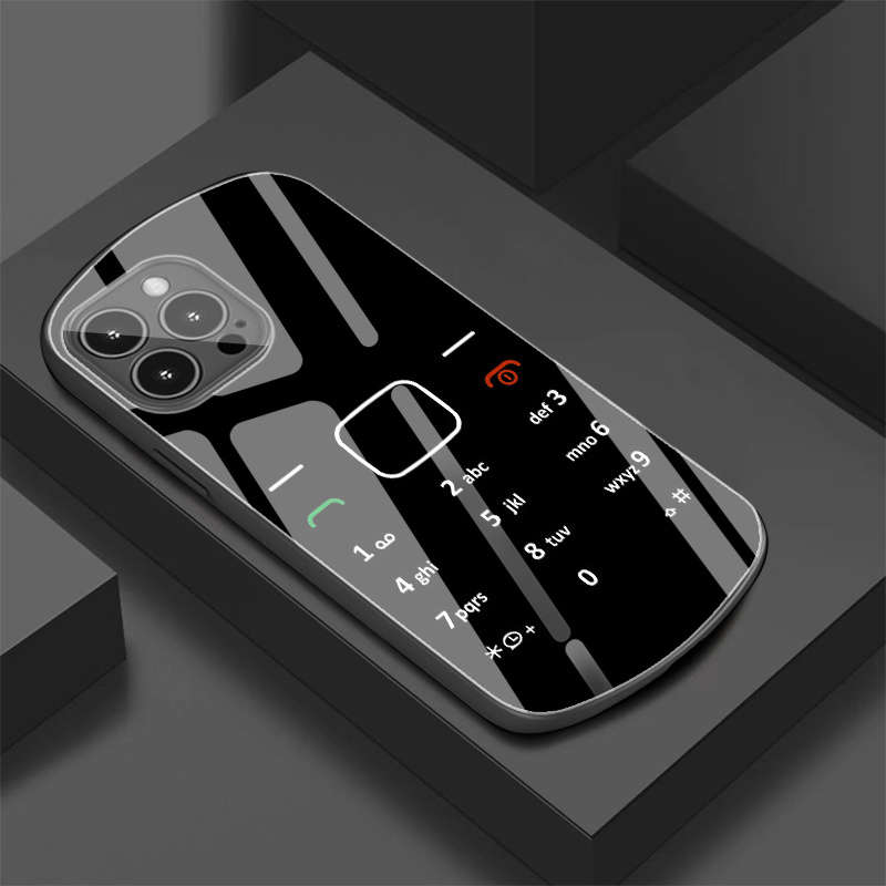 1Pc Black For iPhone 12 Mini Phone Case Phone Cover
