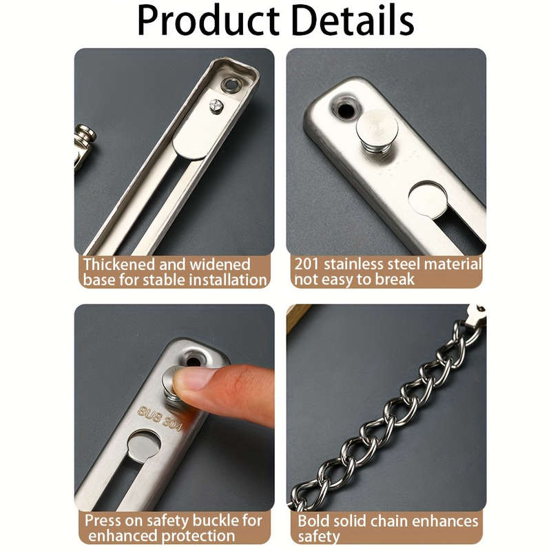 Lock Color Stainless Steel