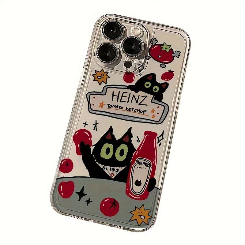 1Pc Transparent For iPhone 13 Mini Phone Case Phone Cover