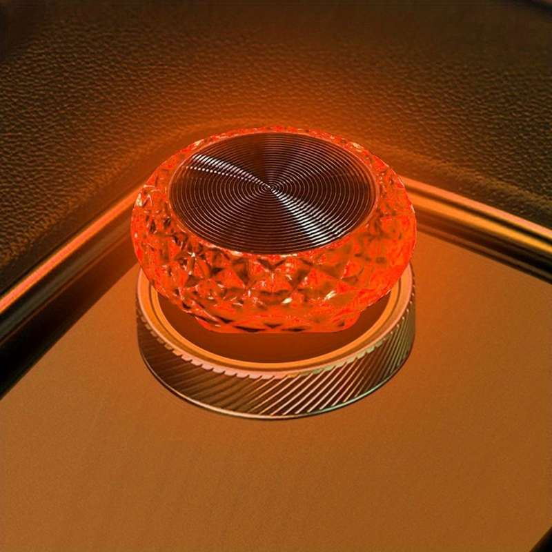 1pc Portable Car USB Ambient Light Mini LED Decorative Atmosphere Lamps for Auto Inte