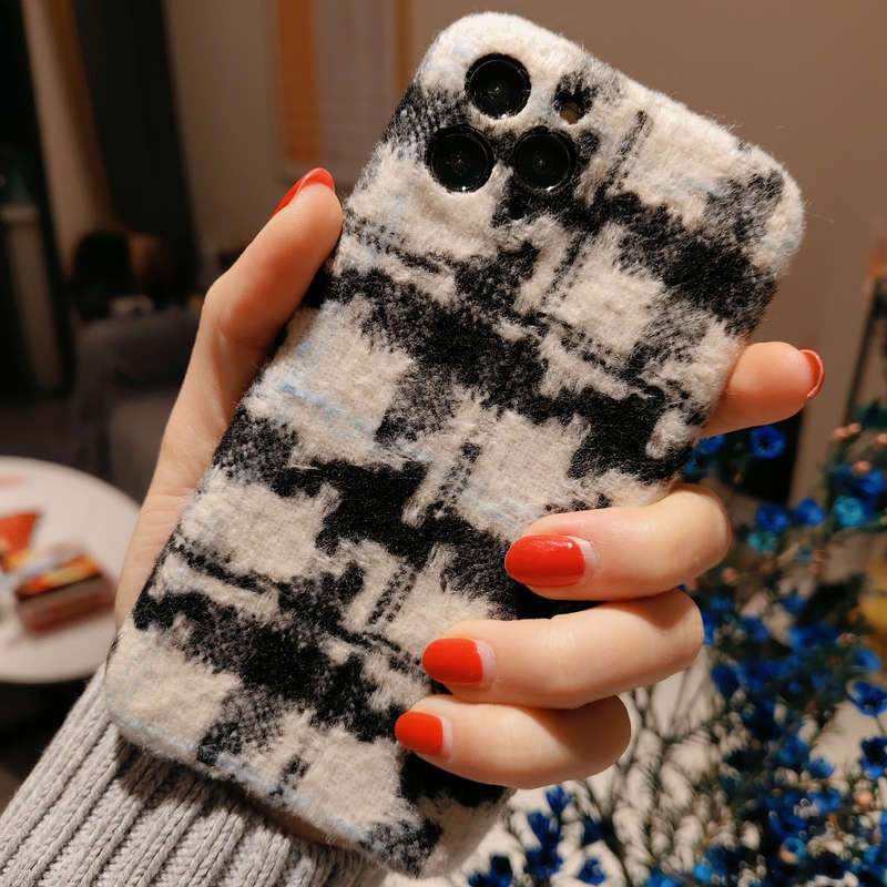 1Pc Black For iPhone 7 8 Se2 Se3 Phone Case Phone Cover