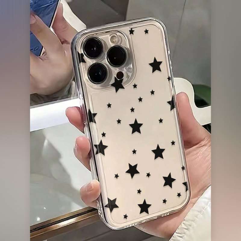 1Pc Transparent For iPhone 7 Plus 8 Plus Phone Case Phone Cover