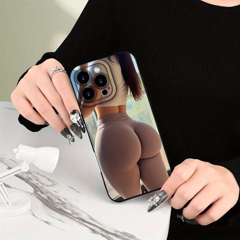 1Pc Black For iPhone 7 Plus 8 Plus Phone Case Phone Cover