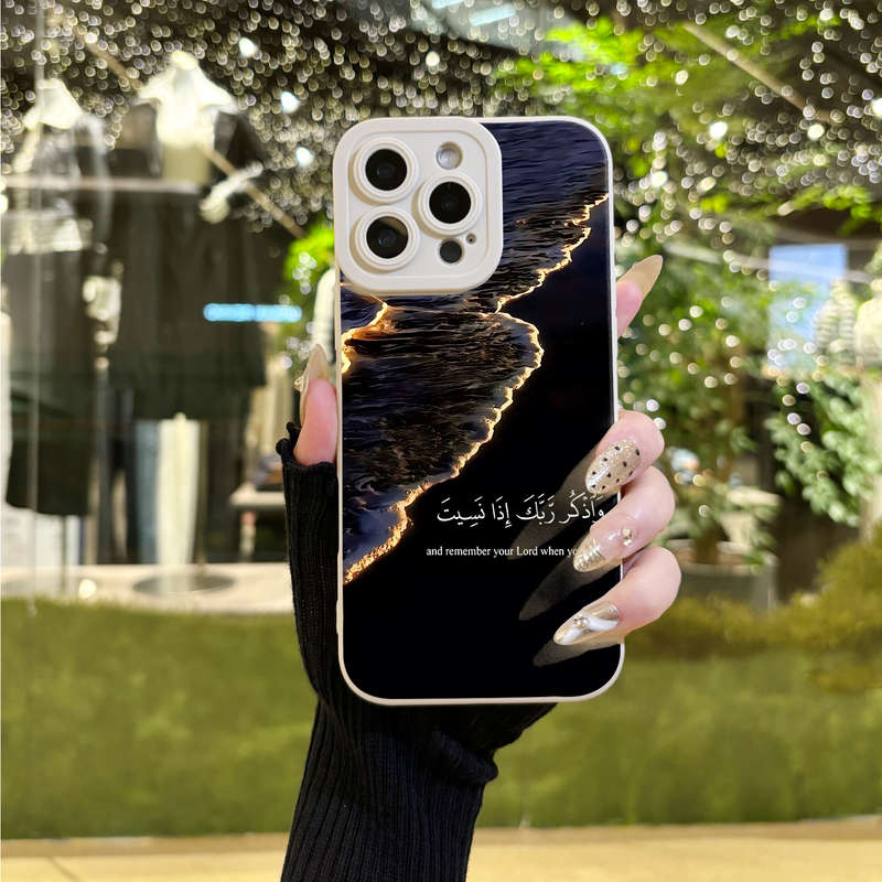 1Pc Black For iPhone 7 Plus 8 Plus Remember Your Phone Case