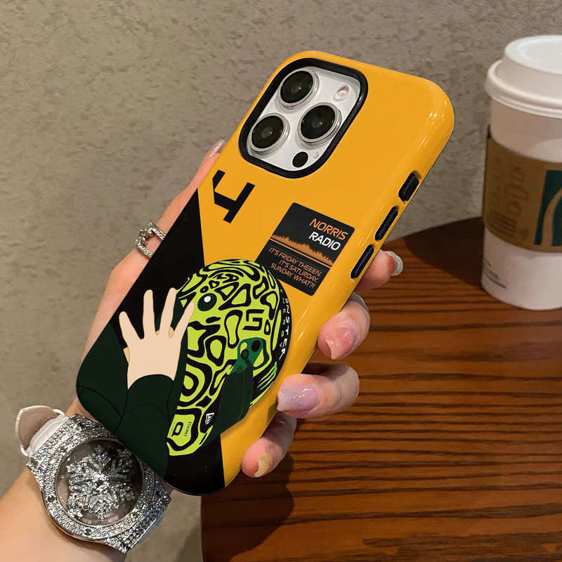 1Pc Mixed Color For iPhone 7 Plus 8 Plus No 4 Norris Phone Case