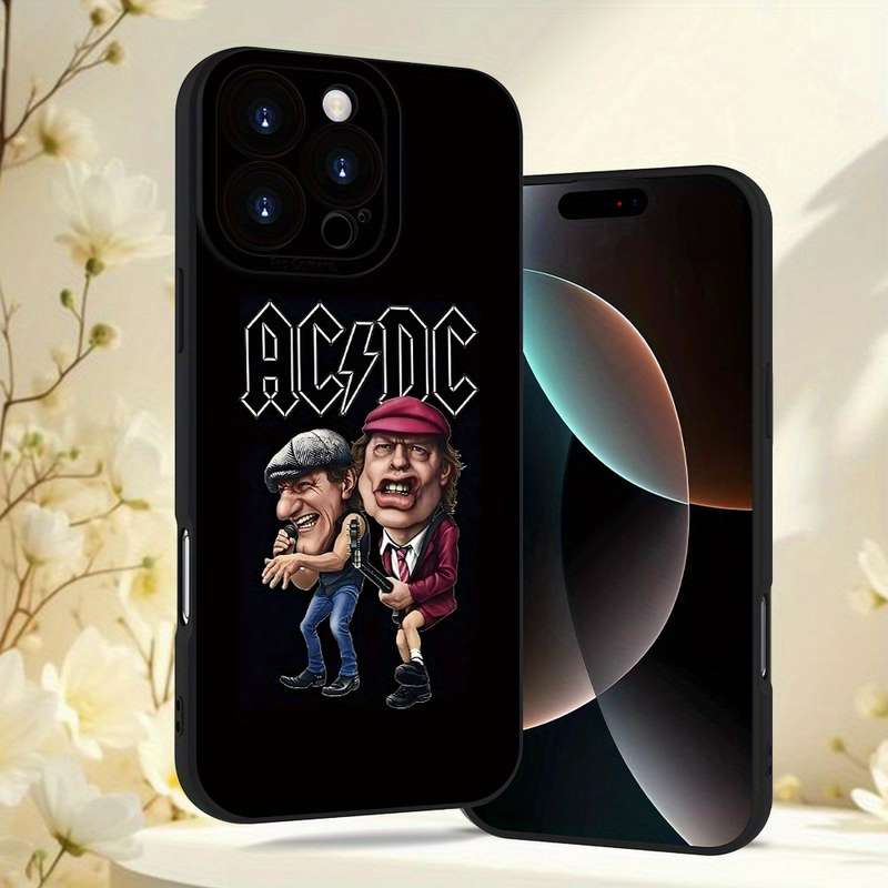 1Pc Black For iPhone 13 Mini Camouflage Pattern Phone Case