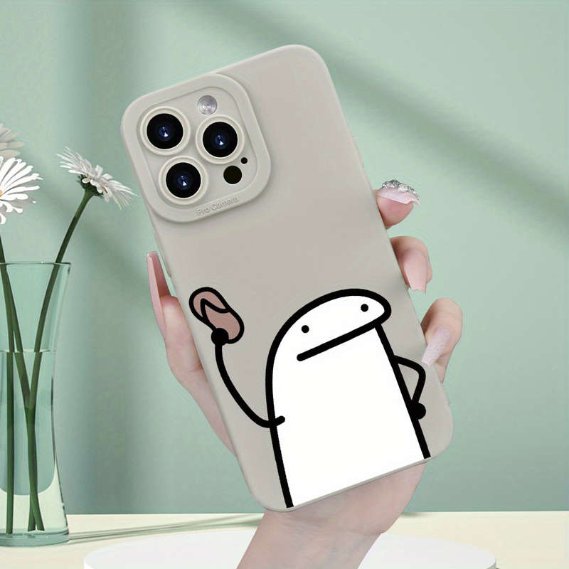 1Pc White For iPhone Xr Phone Case Phone Cover