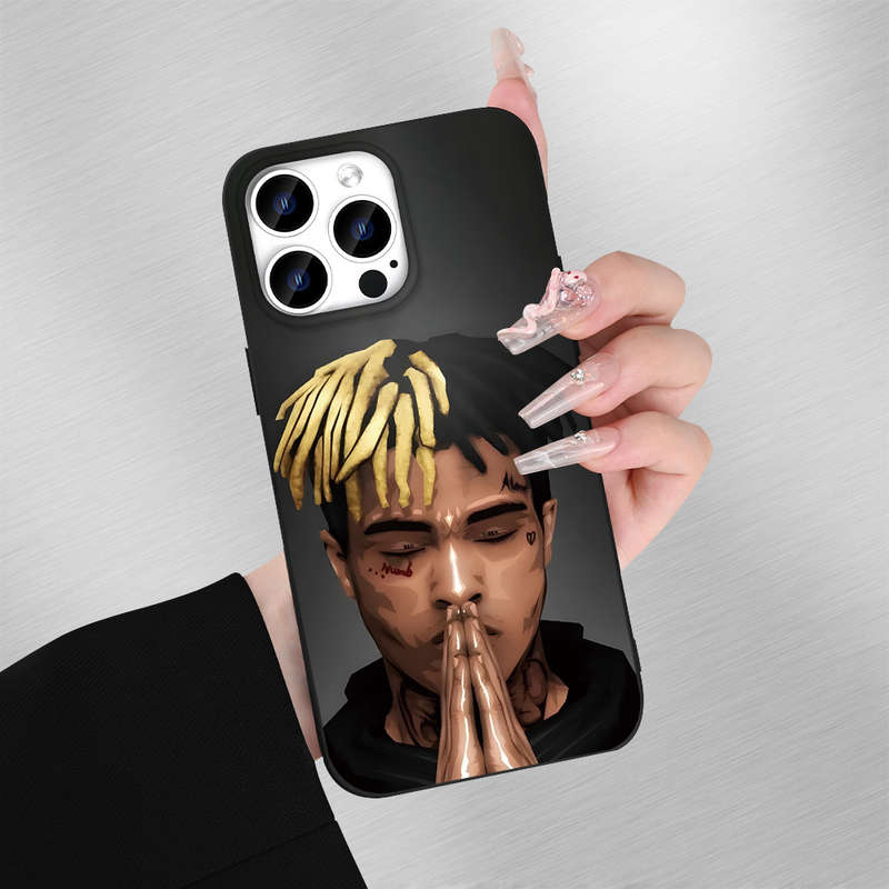 1Pc Black For iPhone 12 Mini Rapper Frosted Phone Case