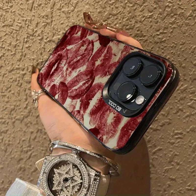 1Pc Black For iPhone 14 Phone Case Phone Cover